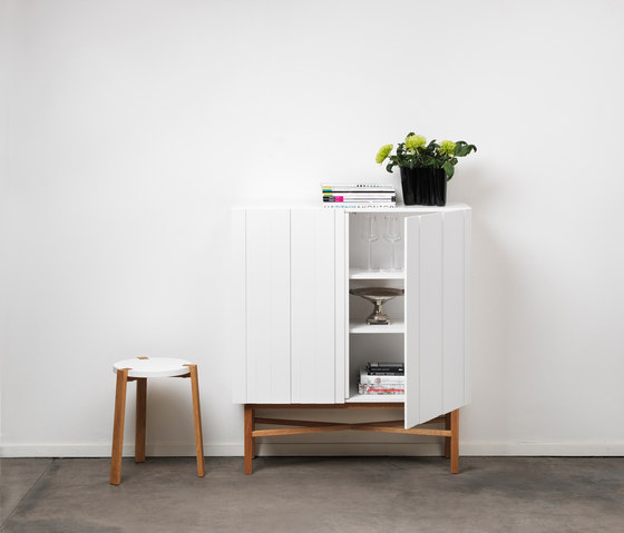White Cabinet | Armadi | A2 designers AB