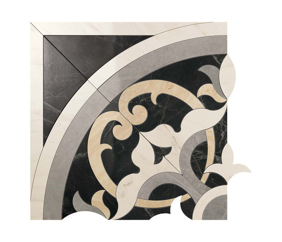 Marvel Pro Elegance Angolo Dark shiny | Mosaicos de cerámica | Atlas Concorde
