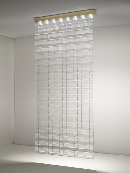 Laminis F33 | Suspended divider | Fabbian