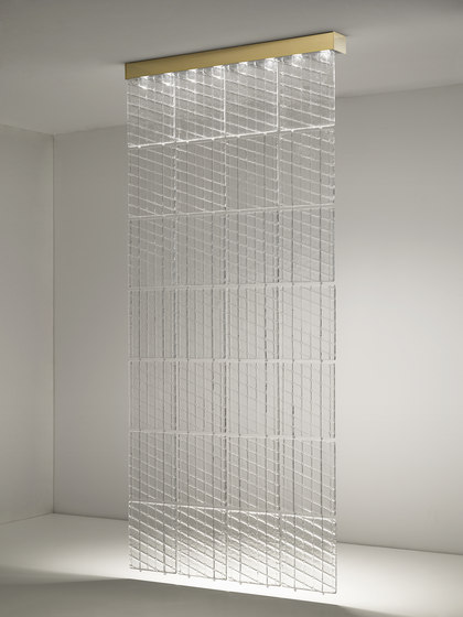 Laminis F33 by Fabbian | Suspended divider