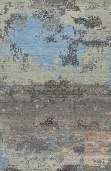 Grunge sea blue | Tapis / Tapis de designers | THIBAULT VAN RENNE