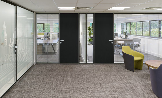 RF Corridor Wall | Sound insulating partition systems | Bene