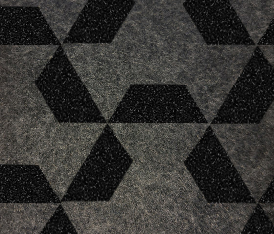 Ecoustic Panel Tri Black On Charcoal | Sistemas fonoabsorbentes de pared | complexma