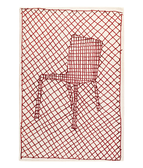 La Chaise Rouge | Alfombras / Alfombras de diseño | Toulemonde Bochart