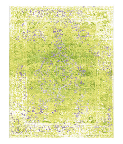 Kashan Revived green & lavender | Alfombras / Alfombras de diseño | THIBAULT VAN RENNE