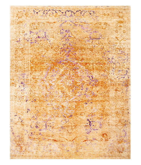 Kashan Revived copper & purple | Tapis / Tapis de designers | THIBAULT VAN RENNE