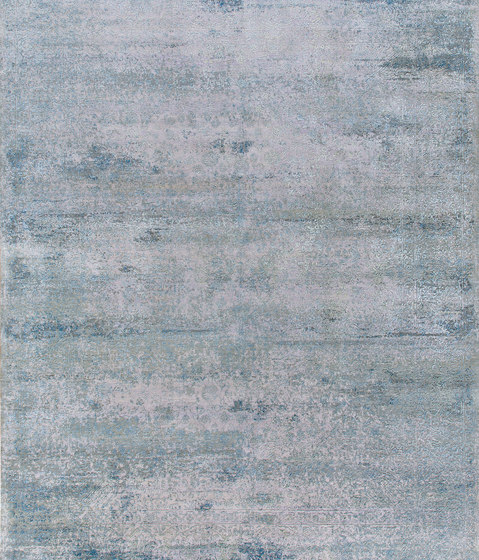 Kork Reintegrated grey & blue | Rugs | THIBAULT VAN RENNE
