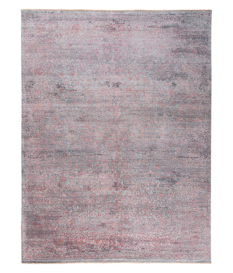 Kork Reintegrated grey & pink | Tapis / Tapis de designers | THIBAULT VAN RENNE
