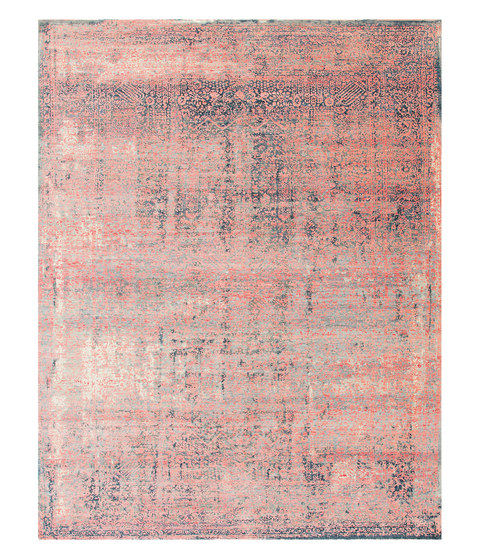 Kork Wiped grey & pink | Rugs | THIBAULT VAN RENNE