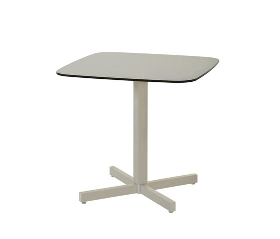 Shine 2/4 seats HPL top square table | 254+256 | Dining tables | EMU Group