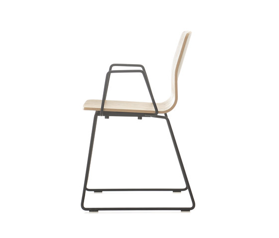 Eon Sledge Wooden With Armrest | Chairs | Nurus