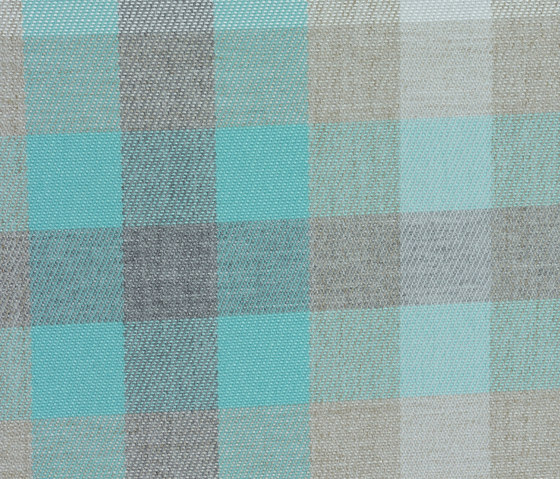 Sunbrella Checks f019 Mac Curacao | Upholstery fabrics | Design2Chill