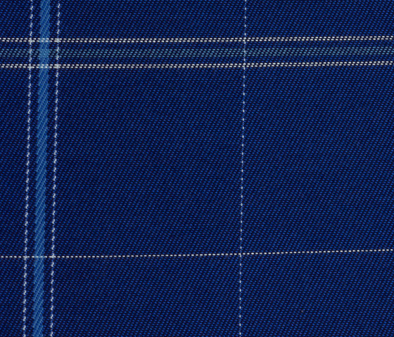 Sunbrella Checks f022 James Blue | Upholstery fabrics | Design2Chill