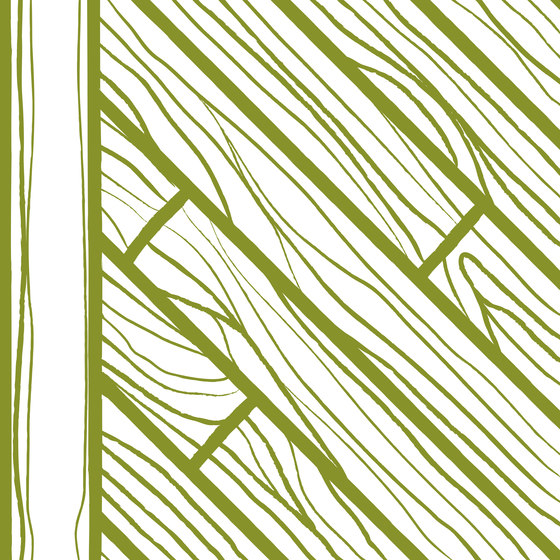 Artwork Wood right and left Green | AR6060WRLG | Carrelage céramique | Ornamenta