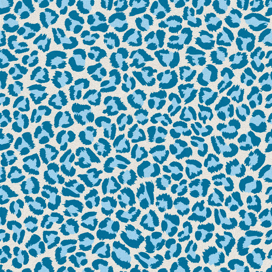 Jungle animaliér Leopard Blue | AN6060LEOB | Piastrelle ceramica | Ornamenta