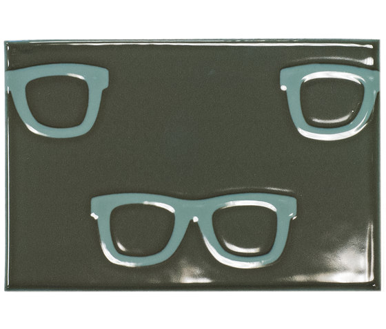 Quindicidecimi I-O Army Green Frames | IO1510AGF | Ceramic tiles | Ornamenta
