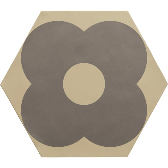 Cøre Hexagon Thorium Petals | C48HPTH | Keramik Fliesen | Ornamenta
