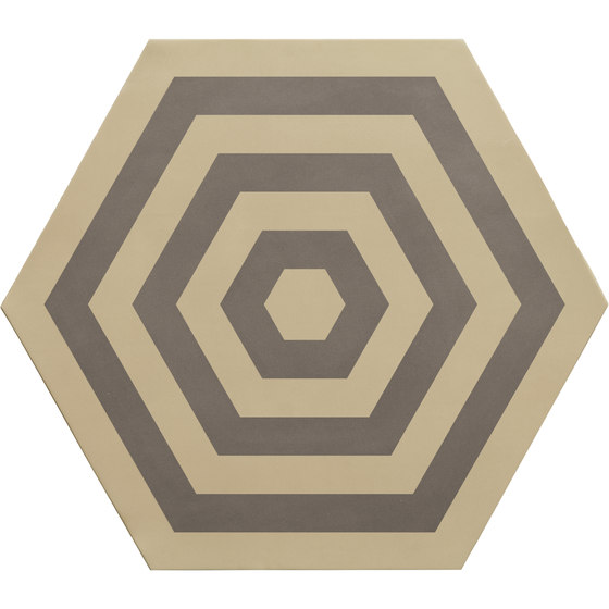 Cøre Hexagon Thorium Target | C48HTTH | Baldosas de cerámica | Ornamenta