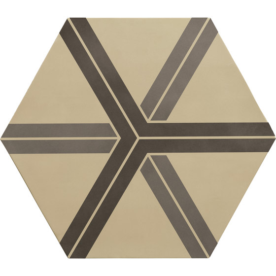 Cøre Hexagon Thorium Plot | C48HPLTH | Baldosas de cerámica | Ornamenta