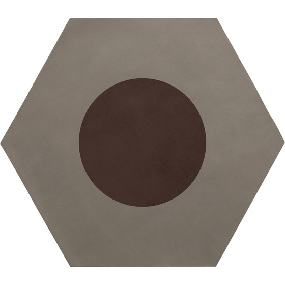 Cøre Hexagon Iodine Dot Positive | C48HDPI | Baldosas de cerámica | Ornamenta