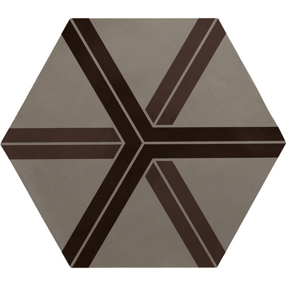 Cøre Hexagon Iodine Plot | C48HPLI | Piastrelle ceramica | Ornamenta