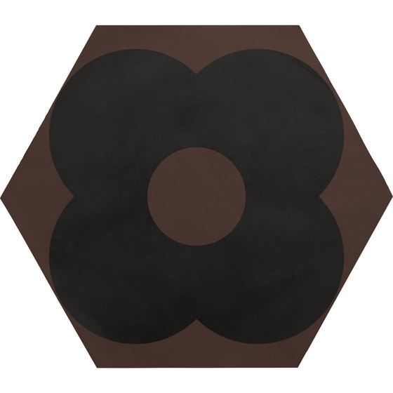Cøre Hexagon Nitrogen Petals | C48HPN | Baldosas de cerámica | Ornamenta