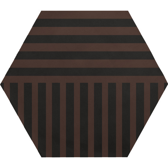 Cøre Hexagon Nitrogen Stripes | C48HSN | Baldosas de cerámica | Ornamenta