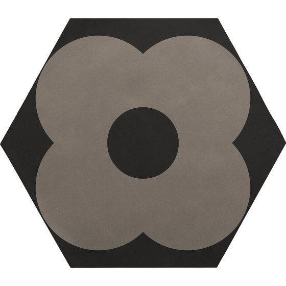 Cøre Hexagon Potassium Petals | C48HPK | Piastrelle ceramica | Ornamenta