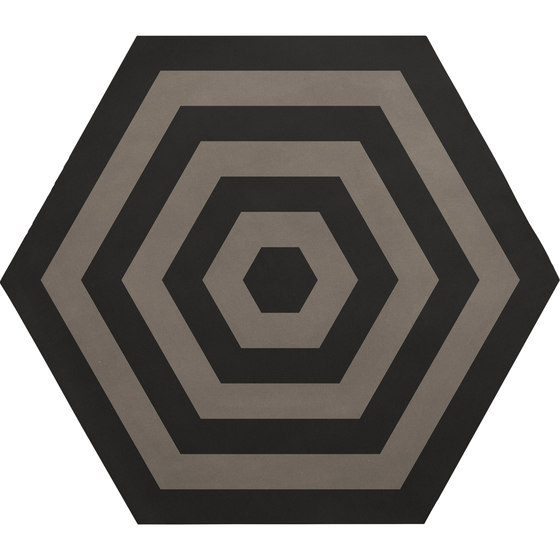 Cøre Hexagon Potassium Target | C48HTK | Baldosas de cerámica | Ornamenta