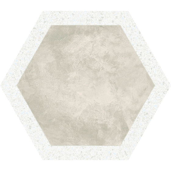 Cøre Hexagon Potassium Stripes | C48HSK | Carrelage céramique | Ornamenta