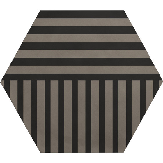 Cøre Hexagon Potassium Stripes | C48HSK | Keramik Fliesen | Ornamenta