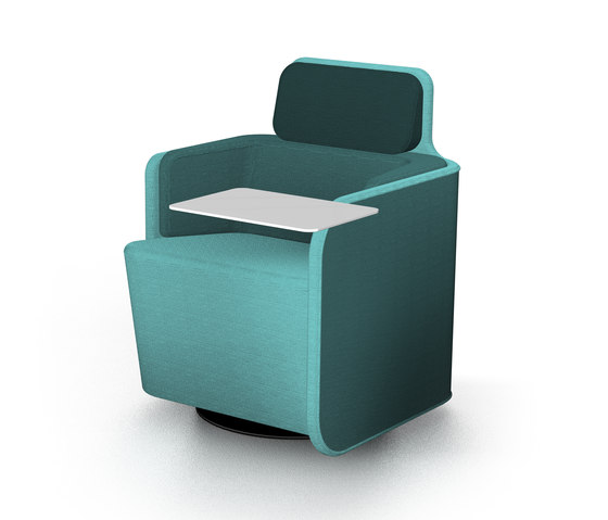 PodSeat with low backrest & table | Poltrone | Martela