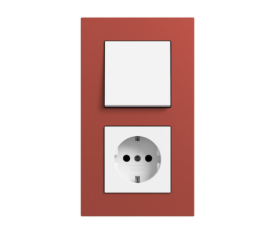 Esprit linoleum-plywood | Switch range | Interruptores pulsadores | Gira