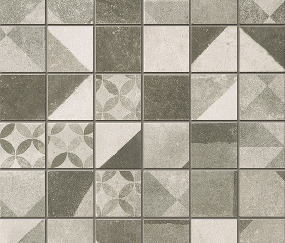 Terra Deco Grey Macromosaico | Mosaïques céramique | Fap Ceramiche