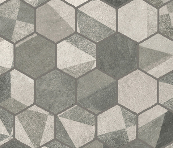 Terra Deco Grey Esagono Mosaico | Mosaicos de cerámica | Fap Ceramiche