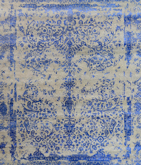 Kashmir Blazed dark blue 4739 | Alfombras / Alfombras de diseño | THIBAULT VAN RENNE