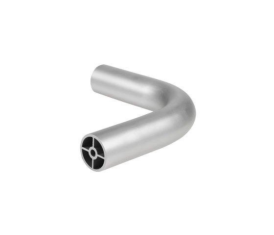 Alu40 profile  90° curve | Handrails | Steelpro