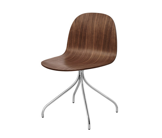 Gubi 2D Chair – Swivel Base | Sillas | GUBI