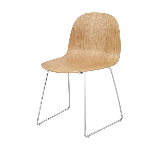 Gubi 2D Chair – Sledge Base | Stühle | GUBI