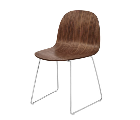 Gubi 2D Chair – Sledge Base | Chairs | GUBI