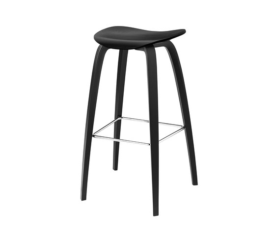 Gubi 2D Stool - Wood Base | Bar stools | GUBI