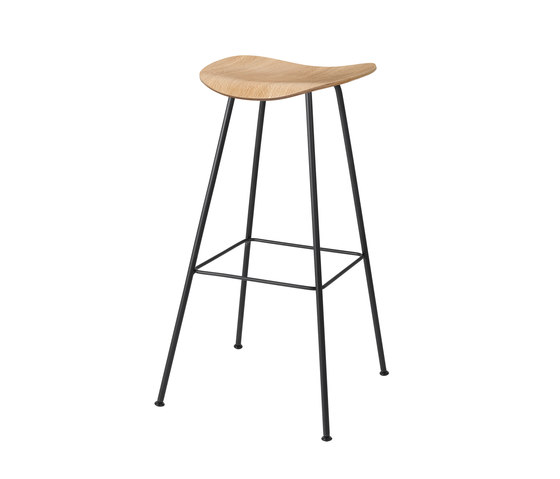 Gubi 2D Stool - Center Base | Bar stools | GUBI