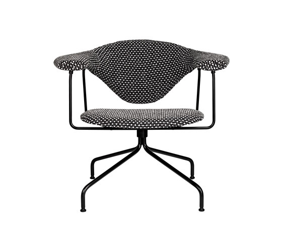 Masculo Swivel Lounge Chair | Armchairs | GUBI