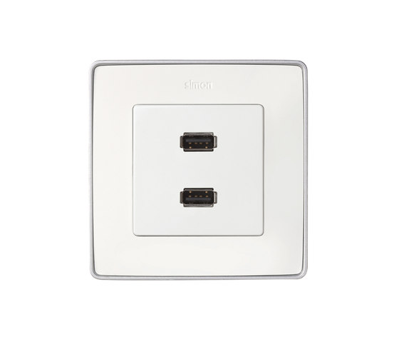 Detail 82 | Socket Double USB charger 2.0 Type A | USB power sockets | Simon