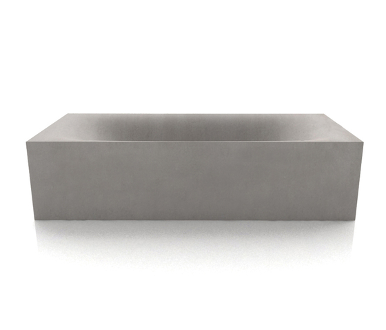 dade WAVE CUBED concrete bathtub | Bathtubs | Dade Design AG concrete works Beton