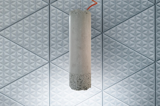 Concrete Light | Design Example | Suspended lights | Dade Design AG concrete works Beton