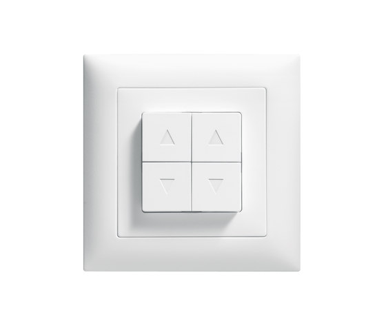 Switches, push buttons and sockets | Storenschalter 2-Kanal | Shuter / Blind controls | Feller