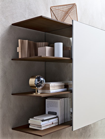 Pass-Word Wall Unit with Sliding Panel | Regale | Molteni & C