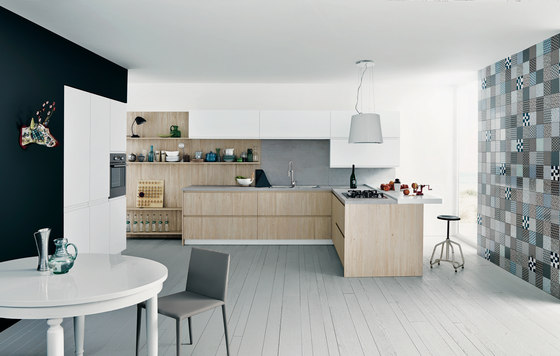 Mila | Composition 1 | Fitted kitchens | Cesar