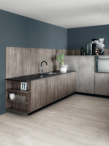 Mila | Composition 3 | Fitted kitchens | Cesar